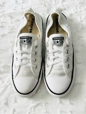 Vintage Women’s Converse Chuck Taylor All Star Shoreline Slip On White Low-Top